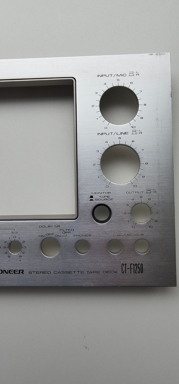 Pioneer CT-F1250 Front Panel / Spare part / 100% Genuine Part /4