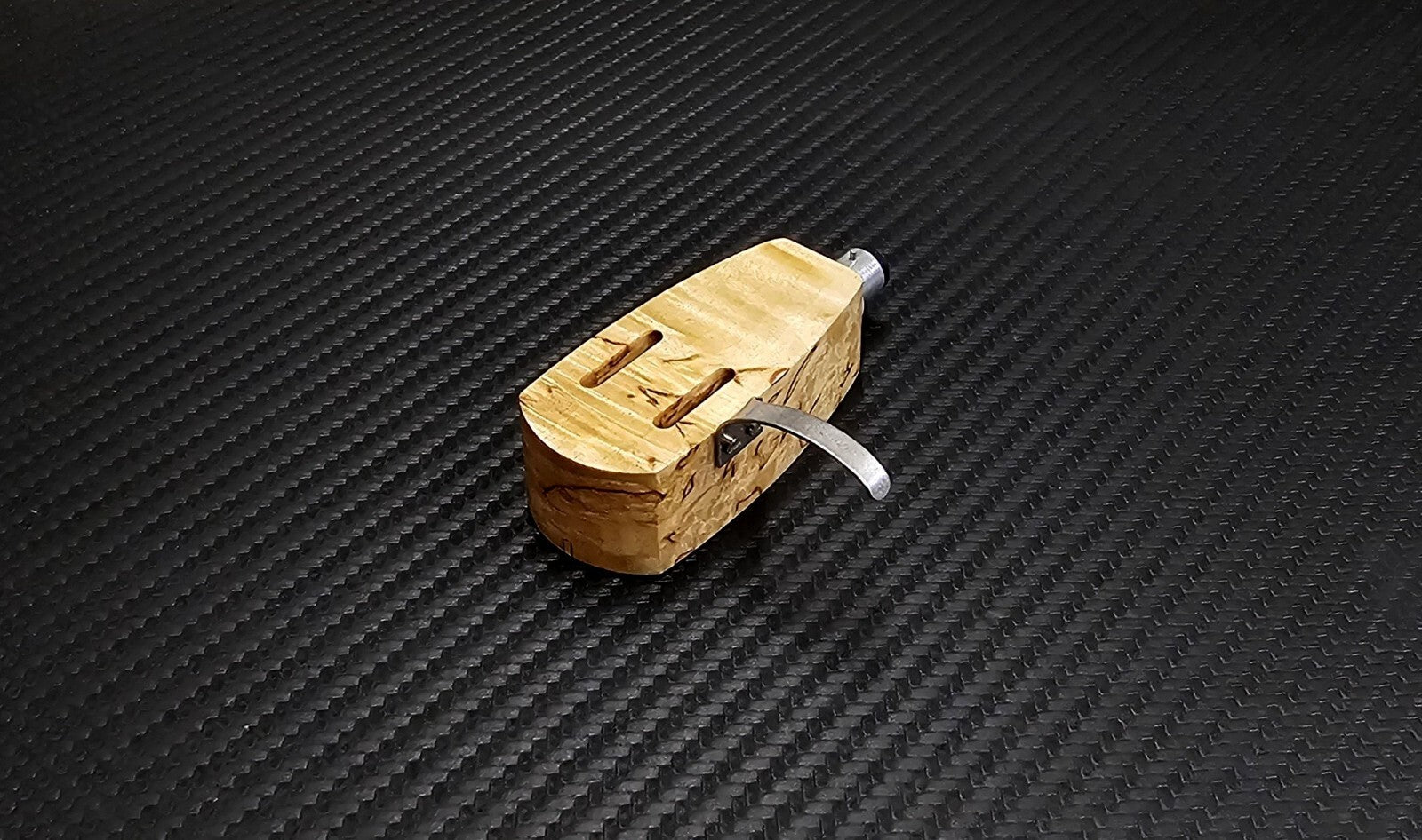 Custom-Made Headshell Opera Collection Series Overhang Azimuth Adjustment Birch3