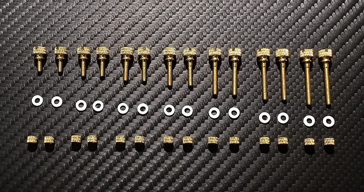 High End Premium Schrauben Set BRONZE M2.5 6-20mm NICHT MAGNETISCH -NEU-1