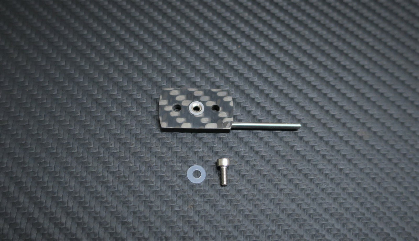 Super Exclusive REAL RACING CARBON Headshell for Clearaudio Concept Turntable -0