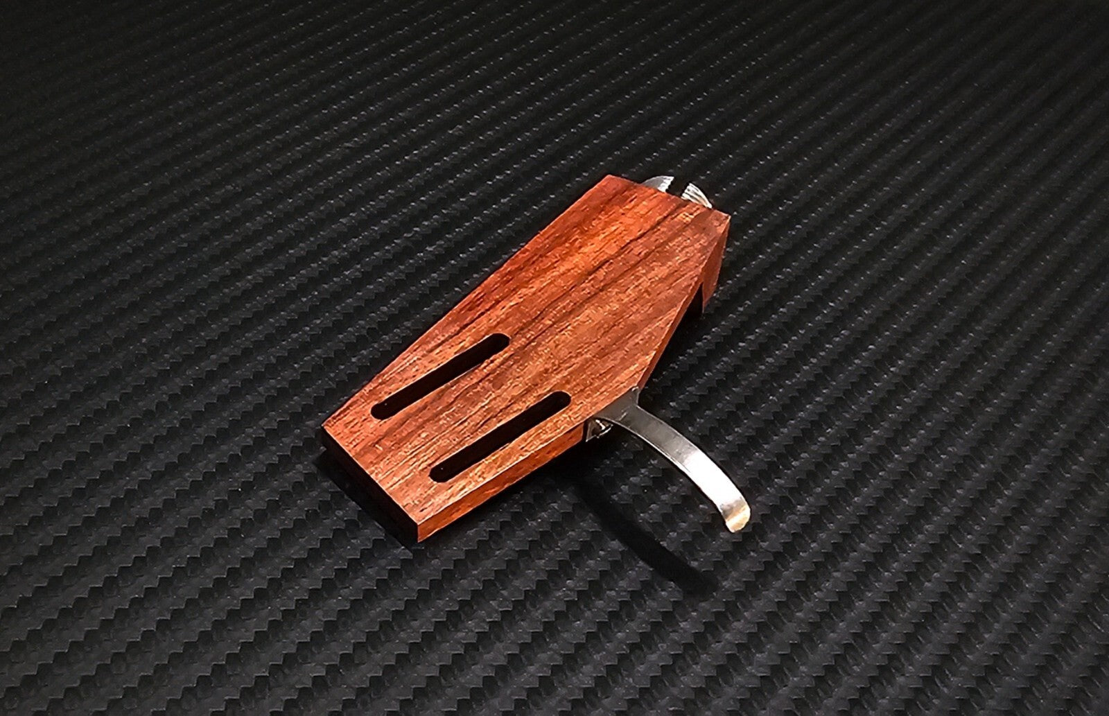 Custom-Made Headshell for Lenco L75 made of Rosewood by Stanley-Engineering3