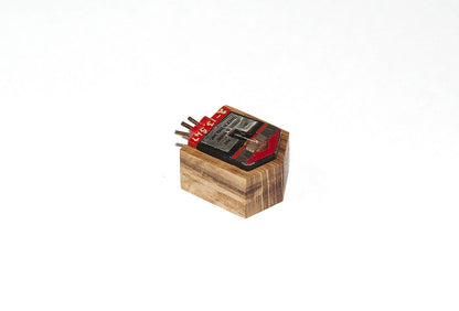Decca London Black Wooden Housing Pickup Cartridge Pod Walnut Wooden Body1