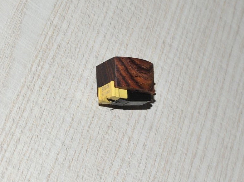 Exclusive Wooden Body for SHURE M91 Cartridge Holzgehäuse Cocobolo Wood - New -0
