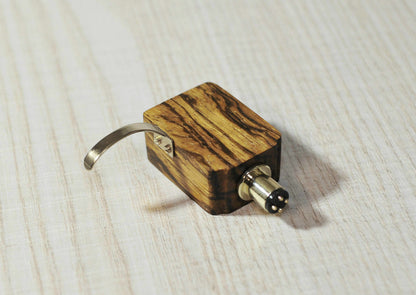 New Headshell Body Made From Zebrawood With Emt Connector For Denon DL103 DL103R0
