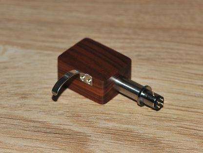 Custom-Made Headshell For Emt TSD15 With SME Connector Made Of Rosewood3