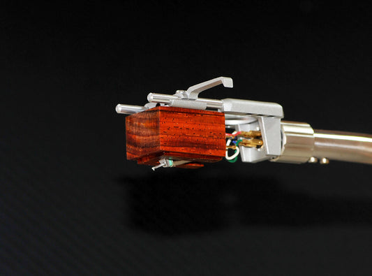 Custom-Made Wood Body For Denon DL103 (R) Cartridges Cocobola Wood/Closed Type0