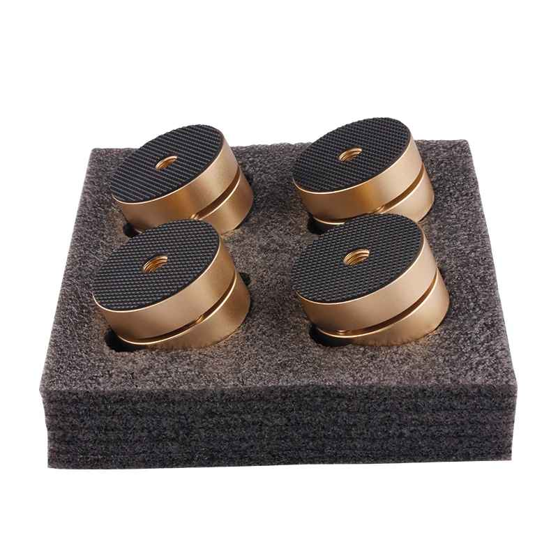 4 pcs Ersatz Füße Dämpfer für Plattenspieler Lautsprecher Boxen Verstärker Amp0