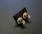 SME 3009 3012 Tonearm Upgrade Kit RCA Connector Cinch Gold Plated Ebony Wood NEW0