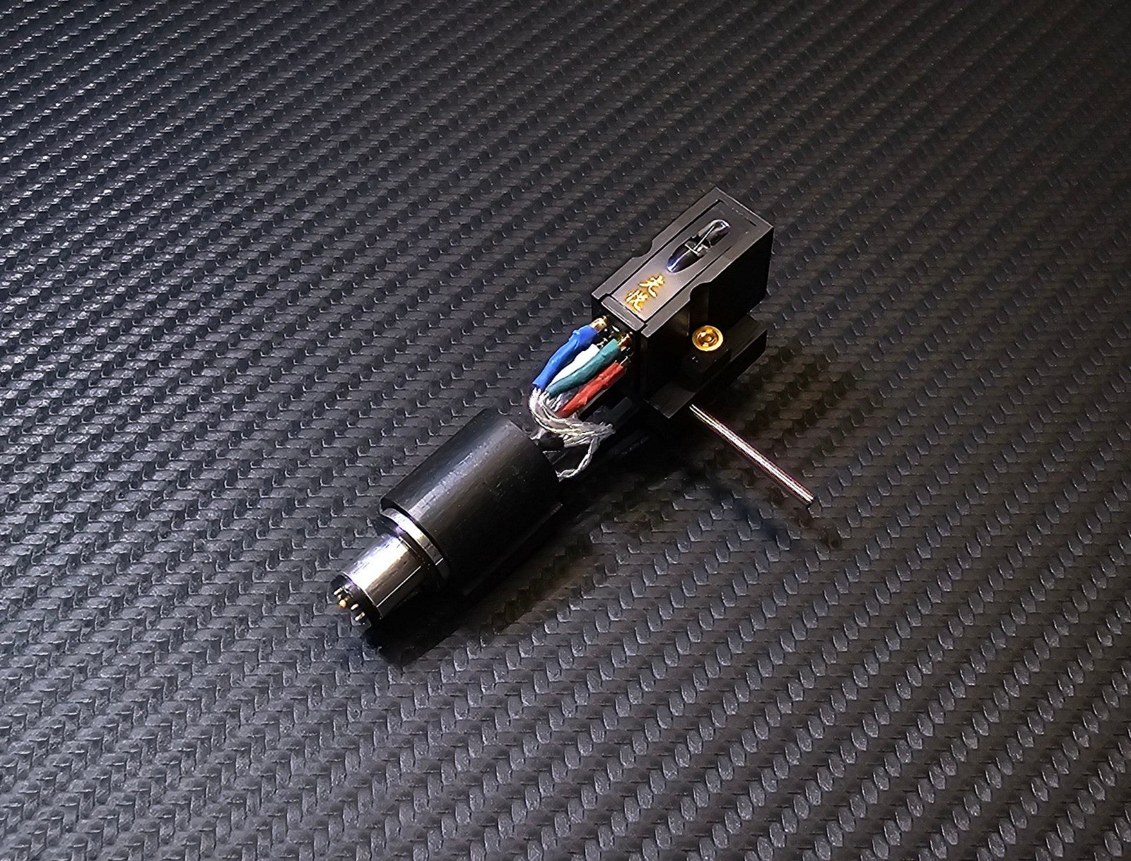 Exclusive CUSTOM-MADE Headshell made of Ebony Wood for Ortofon RMG/SAEC/SME 30127