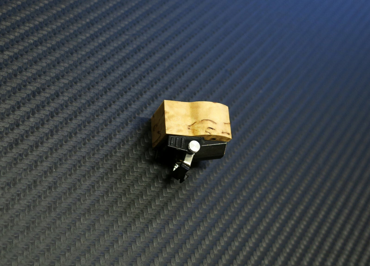 Custom-made Wood Body for SHURE V15 Type IV (4) Cartridge Karelian Birch  -NEW -1