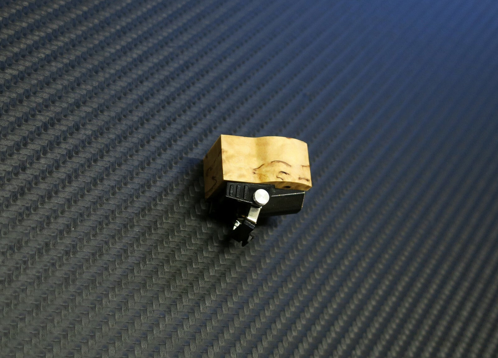 Custom-made Wood Body for SHURE V15 Type IV (4) Cartridge Karelian Birch  -NEW -1