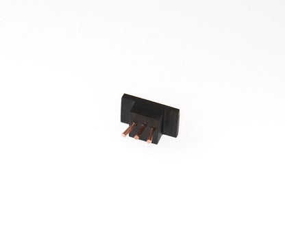 Connector 3 Pins OFC Cooper DECCA LONDON BLACK / GREY / GOLD Custom-Made Ebony0