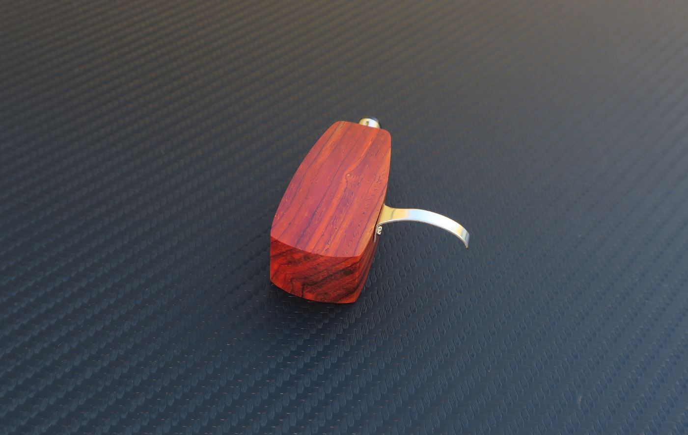 Custom-Made Wood Headshell for Ortofon SPU GT Royal N cartridges - Cocobolo Wood2