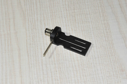 Custom-Made Wood Headshell For Jelco / Ortofon Tonearms Type Ebony Wood - New1