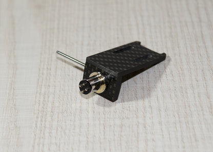 Custom-Made Headshell f. EMT 909 912 929 997 Tonearms made of Real Racing Carbon3