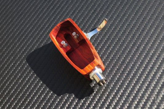 Custom-Made Wood Headshell for Ortofon SPU GT Royal N cartridges - Cocobolo Wood0