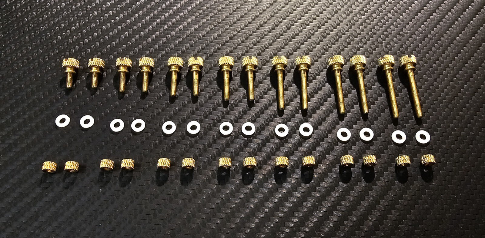 High End Premium Schrauben Set BRONZE M2.5 6-20mm NICHT MAGNETISCH -NEU-2