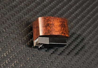 Custom-Made Snake Wood Body for SHURE M55 Cartridge Holzgehäuse Schlangenholz0