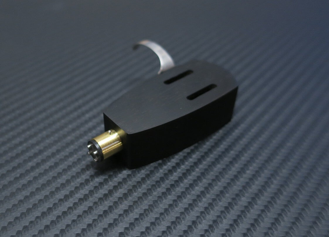 Custom-Made Headshell for Rek-O-Kut Tonearm Ebony Wood / Stanley-Engineering1