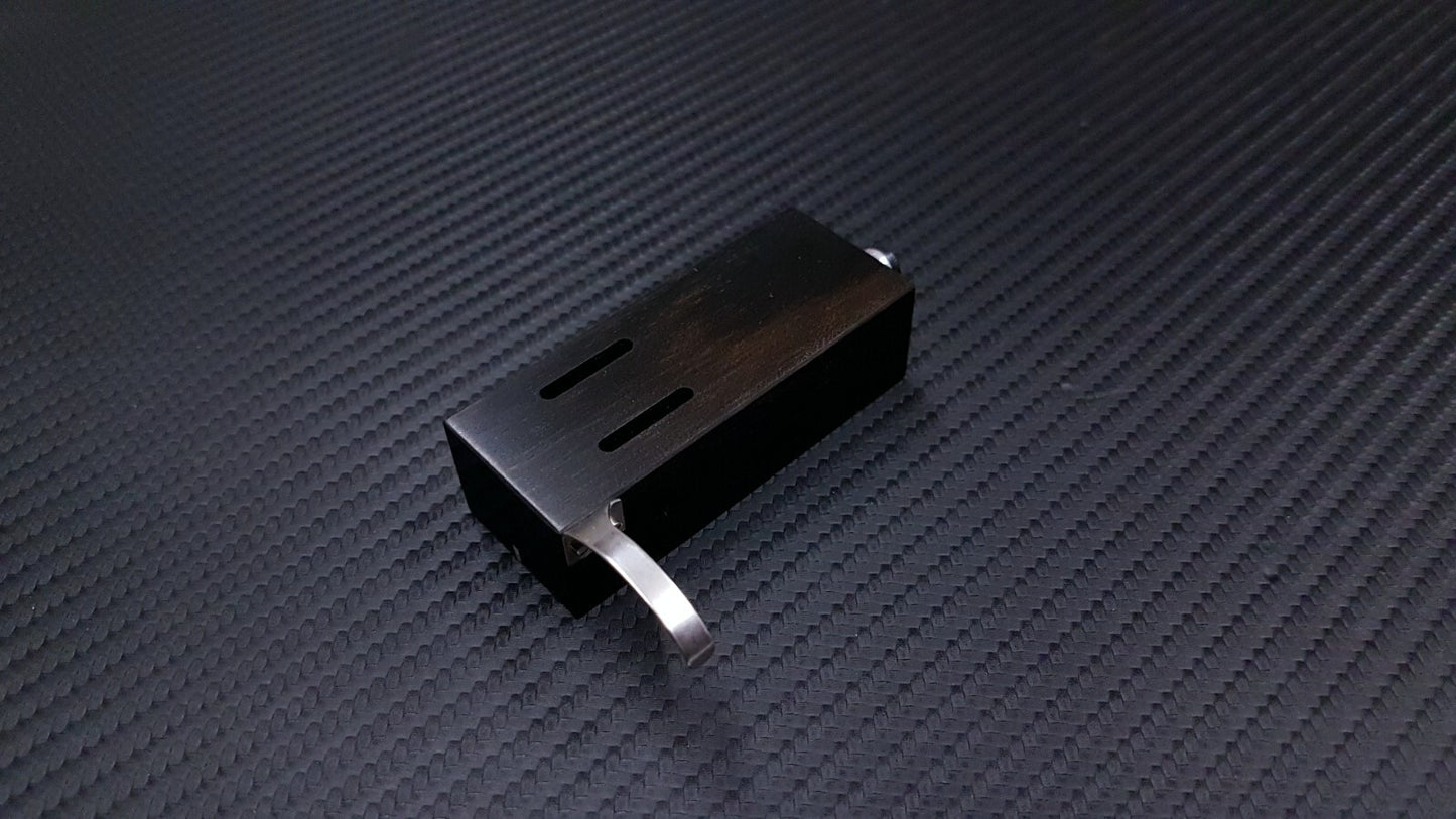Custom-Made Headshell for Lenco L70 made of Ebony Wood by Stanley-Engineering0