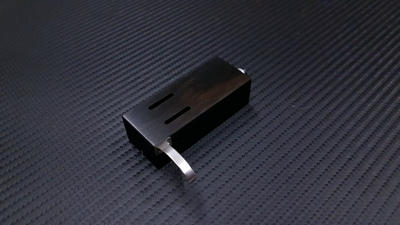 Custom-Made Headshell for Lenco L70 made of Ebony Wood by Stanley-Engineering0