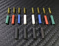 24K Gold Plated Sn-P Bronze Cartridge Connector Clips & Tubes - New Design0