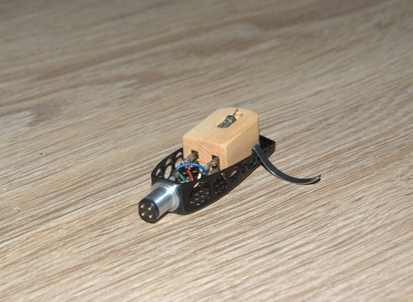 Beech Wooden Body For Denon DL103R Cartridge Pickup E.g. F Garrard4
