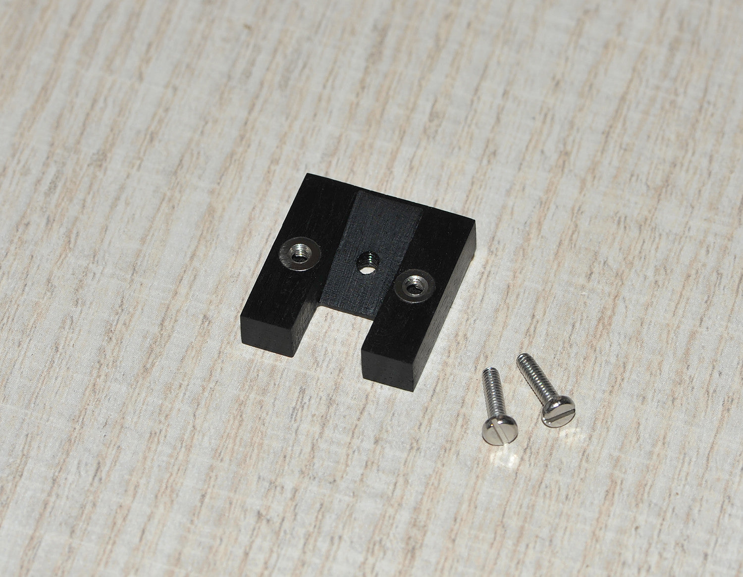 Adapter for Headshell Ortofon SPU A Mounting Bracket Ebony Wood 2.5gr - NEW -0