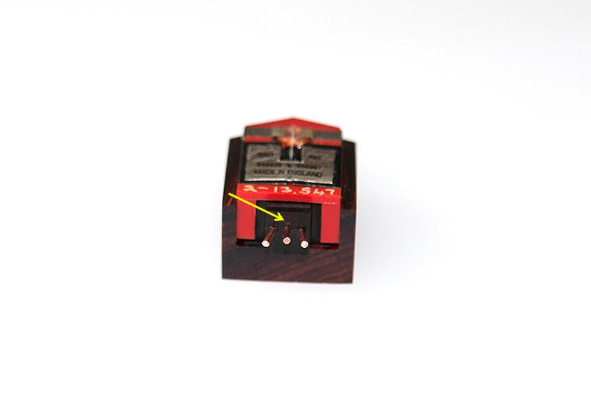 Connector 3 Pins OFC Cooper DECCA LONDON BLACK / GREY / GOLD Custom-Made Ebony3
