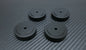 4x Füße / Isolierung für Plattenspieler / Lautsprecher / Boxen / mit Gummi - NEW0