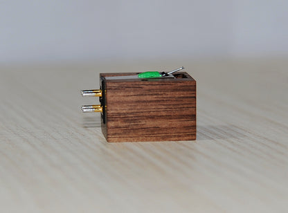 WOOD BODY for Audio-Technica AT95E Cartridge MC Look Tonabnehmer Walnut - NEW -3