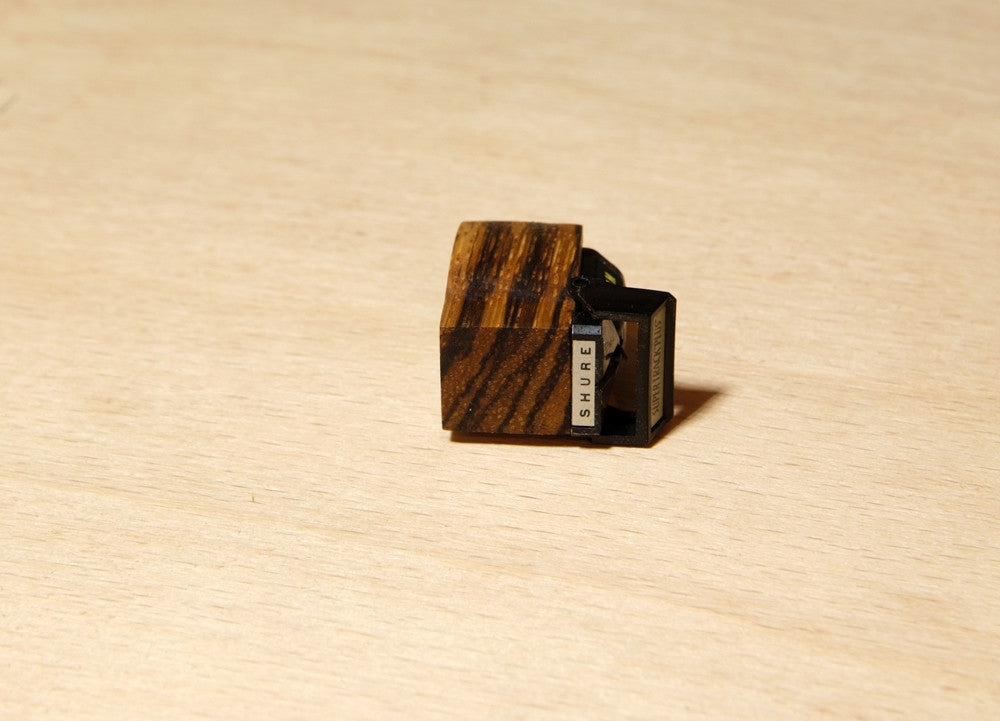 Shure V15 Type III Wooden Housing Zebrawood Wood Body Pickup Cartridge5