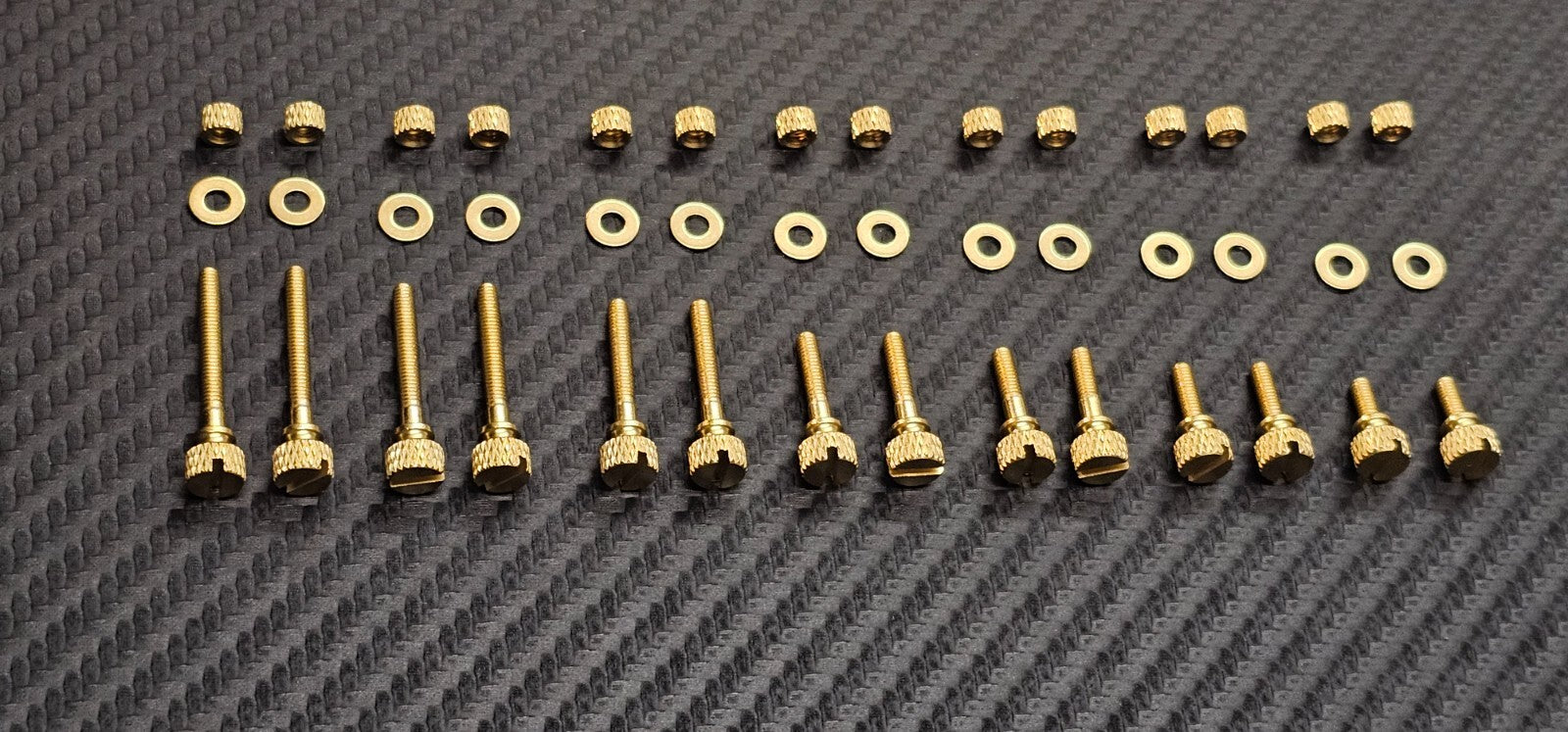 High End Premium Phono Screws Set NON-MAGNETIC Bronze M2.5  L=6-20mm4