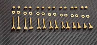 High End Premium Phono Screws Set NON-MAGNETIC Bronze M2.5  L=6-20mm4