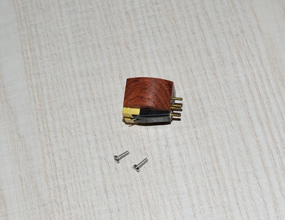 Exclusive Wooden Body For Shure M91 Cartridge Wooden Housing Bubinga Wood - New4