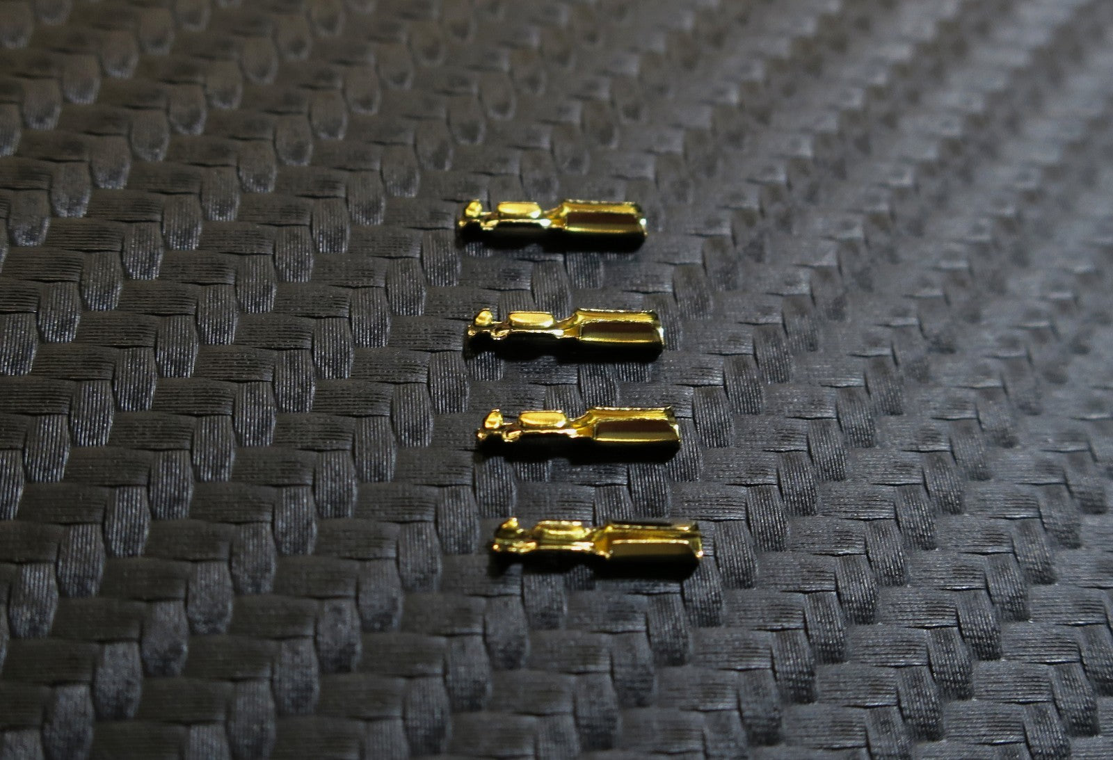 High Quality 24K Gold Plated Connector Clips For Phono Cartridge Pins0