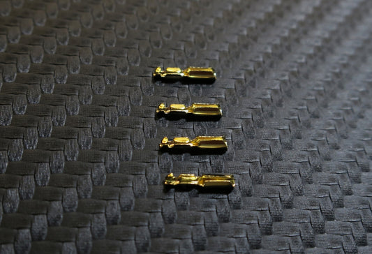 High Quality 24K Gold Plated Connector Clips For Phono Cartridge Pins0