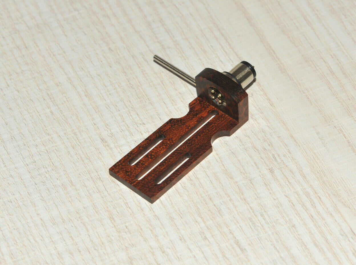 Exclusive Custom-Made Headshell For Sme Tone-Arm Type - Snake Wood2