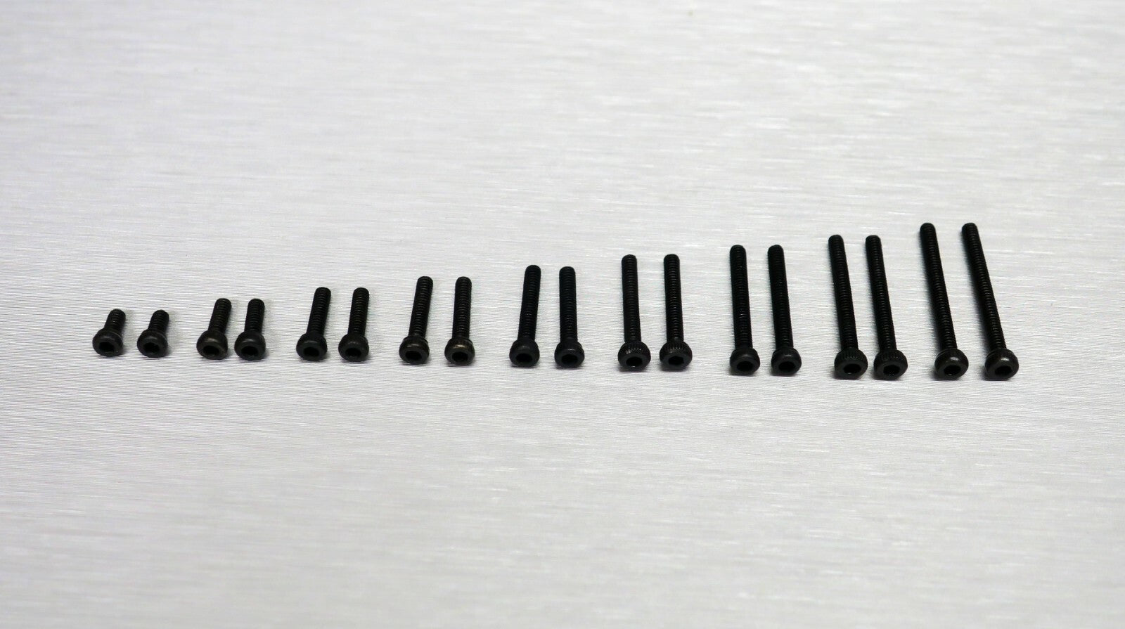 Schwarze Phono Schrauben Set M2 for Hex Key für Thorens TP Headshells1