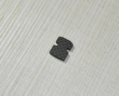 2.7mm Headshell Damper Spacer f. Audio Technica AT33EV Cartridge Racing Carbon0