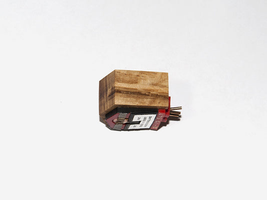 Decca London Black Wooden Housing Pickup Cartridge Pod Walnut Wooden Body0