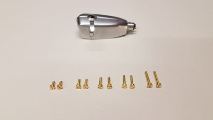 Phono Screw Set made of Brass for REK-O-KUT Headshell / non-magnetic screws1