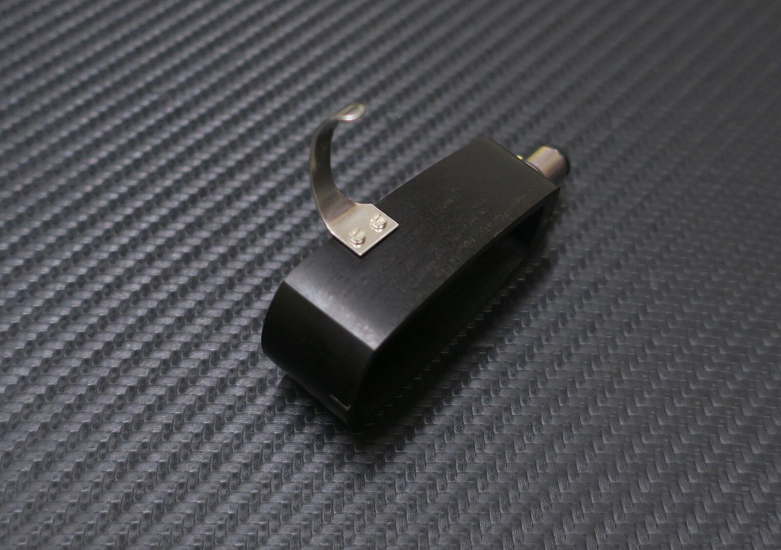 Custom-Made Headshell Opera Collection Series Overhang Azimuth Adjustment Ebony3
