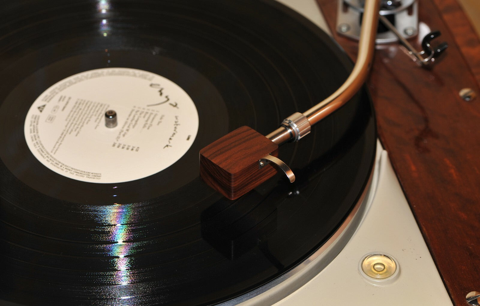 Custom-Made Headshell For Emt TSD15 With SME Connector Made Of Rosewood6