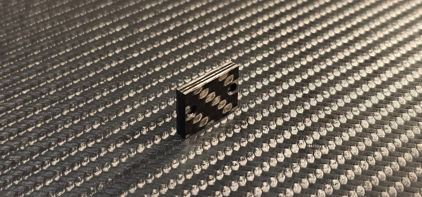 2.9 mm Damper Spacer f. Audio-Technica VM530 Series Cartridge Racing Carbon2