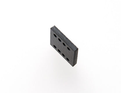 Universal Headshell/Cartridge Isolation/Spacer Real Carbon For Ex. Sme Emt1