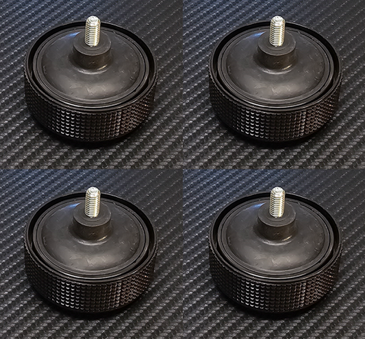 4 Stück Ersatz Füße für Plattenspieler Technics SL-1200 1210 MK2 MK3 M3D MK3D0