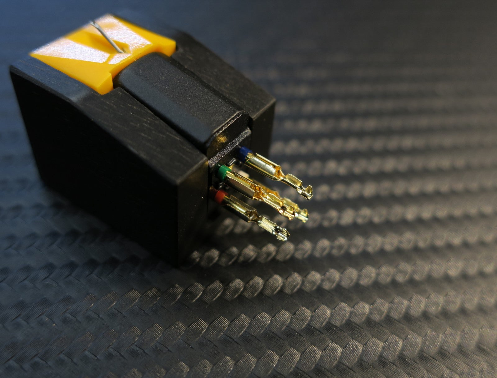 High Quality 24K Gold Plated Connector Clips for Phono Pickup Cartridge0