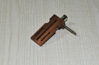 CUSTOM-MADE Headshell for Tonearms with SME Connector Type Mahogani Wood Unique1