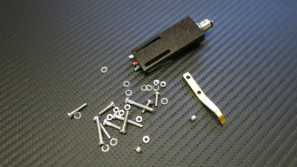 Hi-End Headshell Sme Type Made Of Ebony Wood +5N Silver Cable + Screws Set1